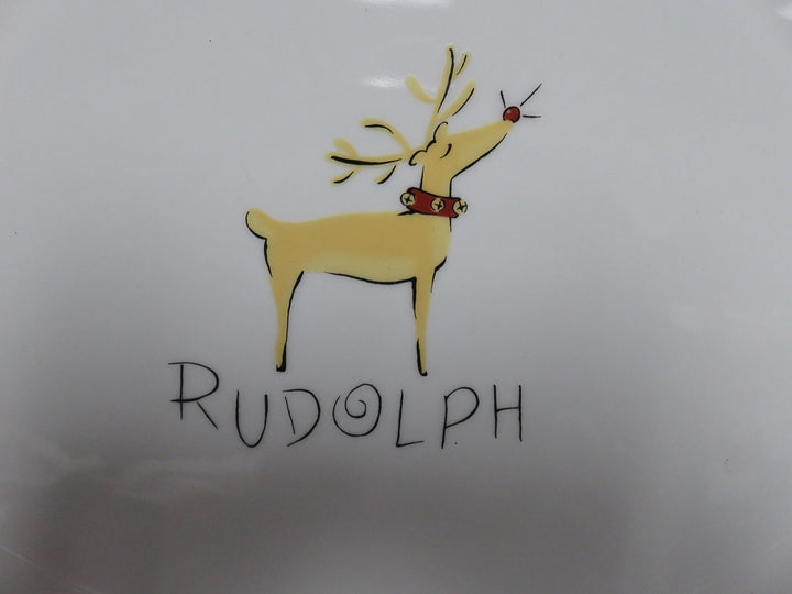 Pottery Barn Rudolph Platter
