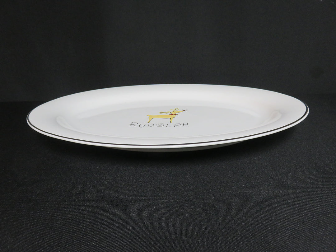 Pottery Barn Rudolph Platter