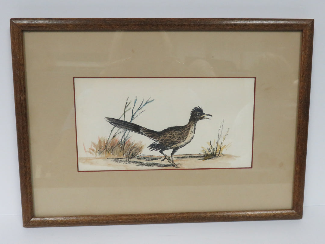 Original Roadrunner Watercolor