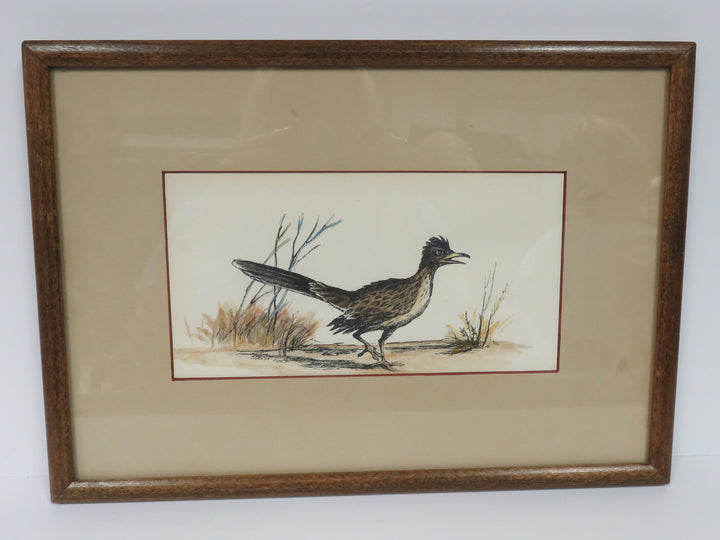 Original Roadrunner Watercolor