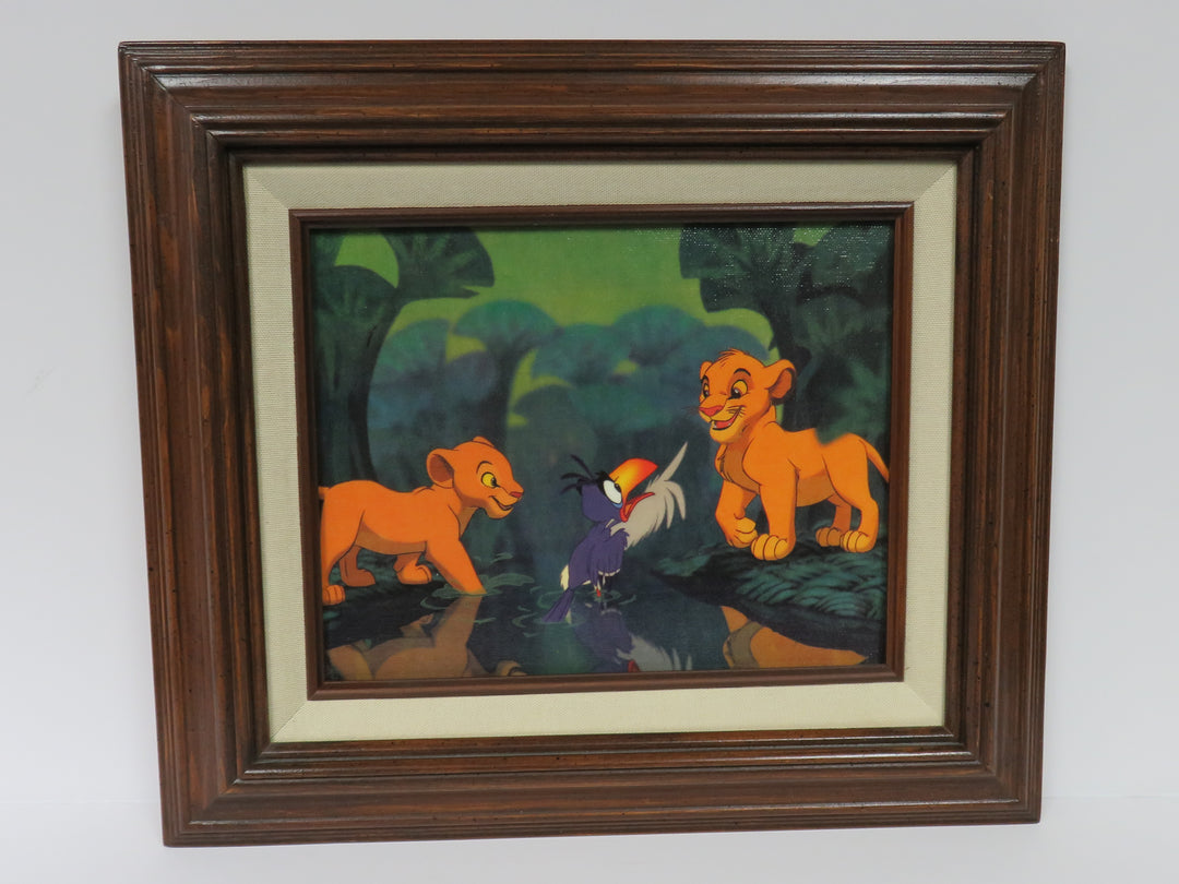 Simba, Nala and Zazu Print