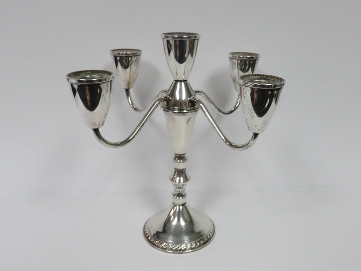 Sterling Silver Convertible Candelabra