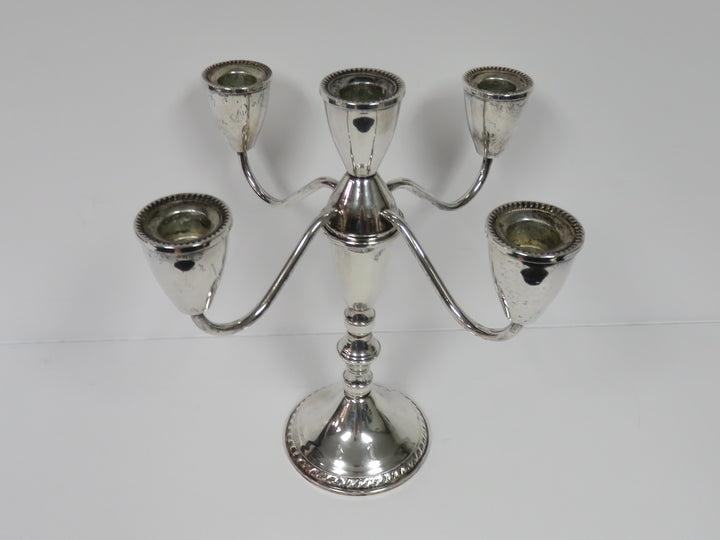 Sterling Silver Convertible Candelabra