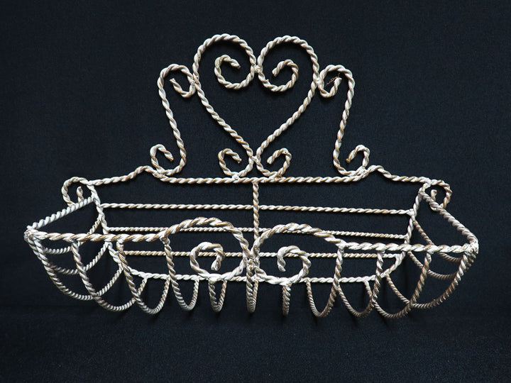 Twisted Wire Hanging Planter