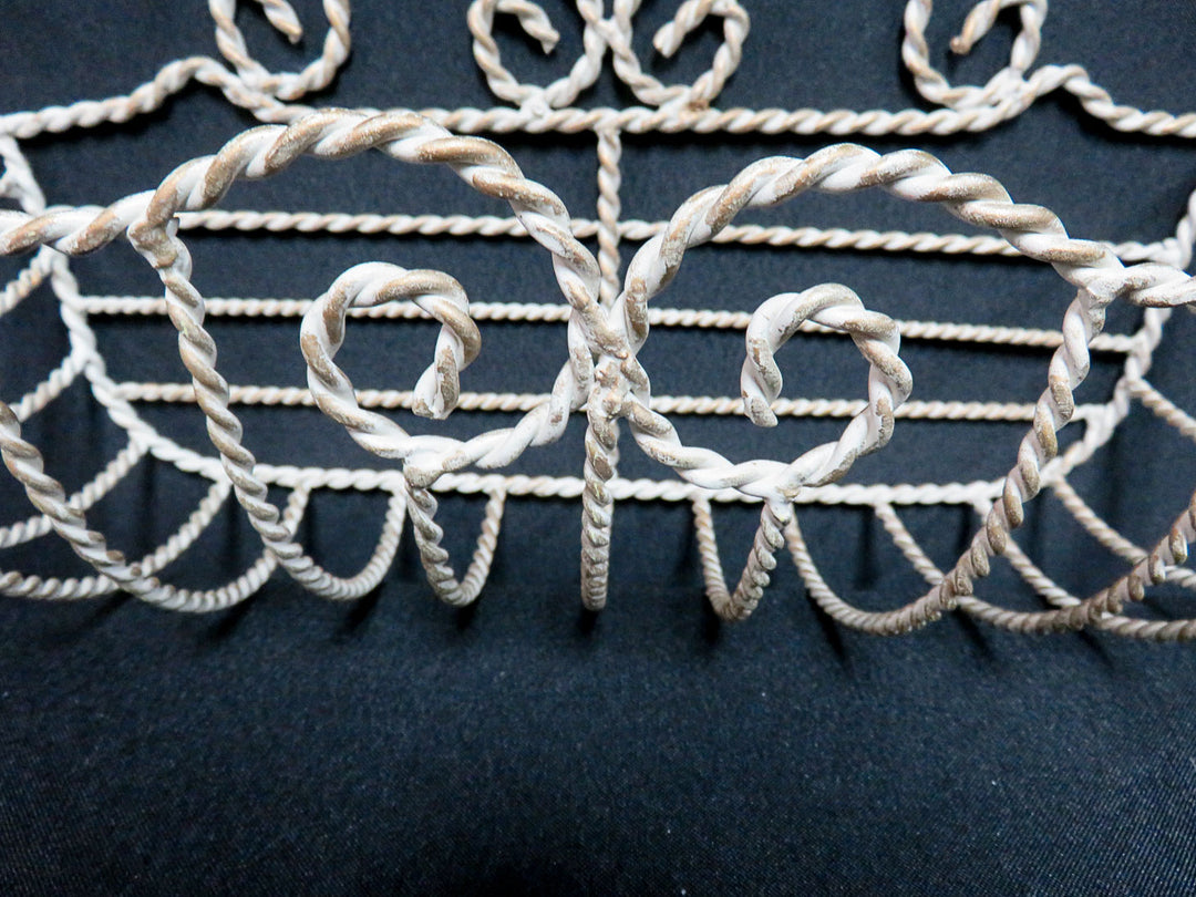 Twisted Wire Hanging Planter