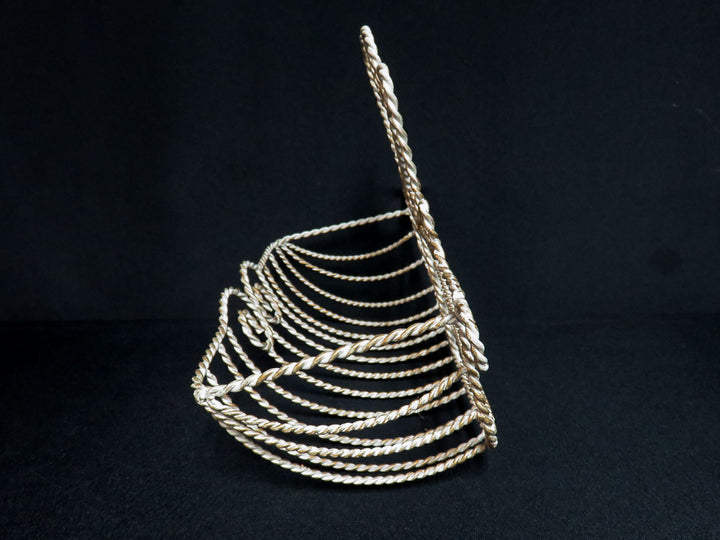 Twisted Wire Hanging Planter