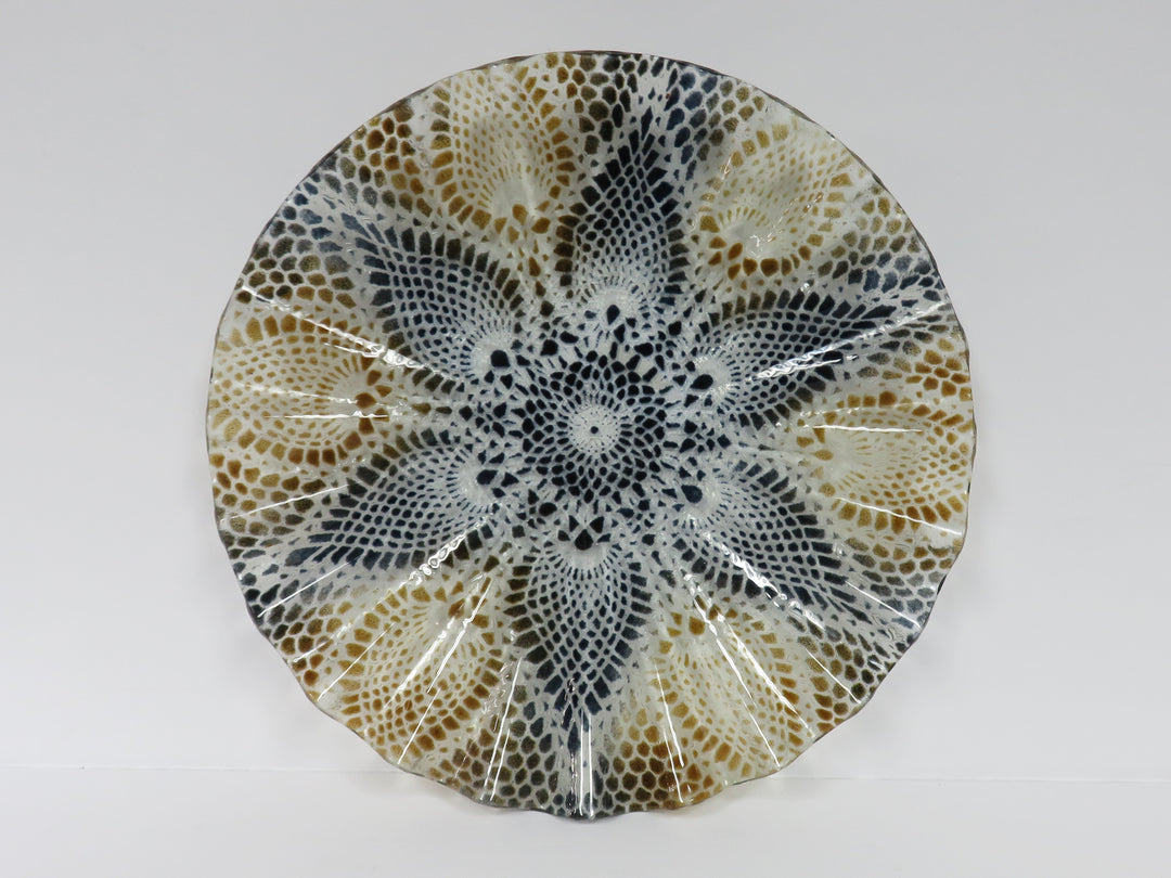 Ruffled Edge Platter