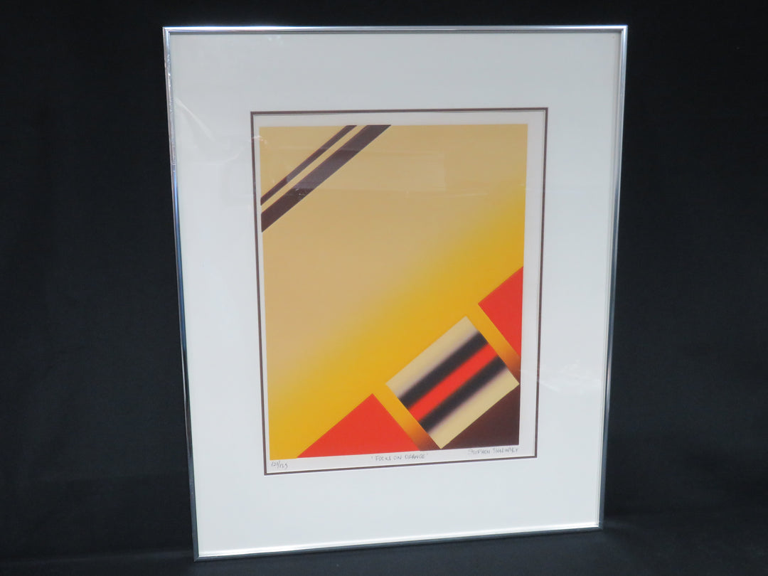 "Focus on Orange" Limited Edition Print