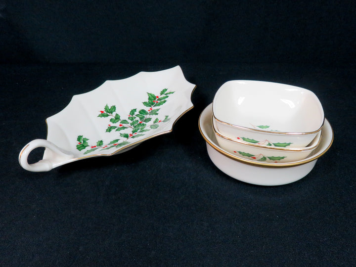 Lenox Holiday 4 Piece Serving Set