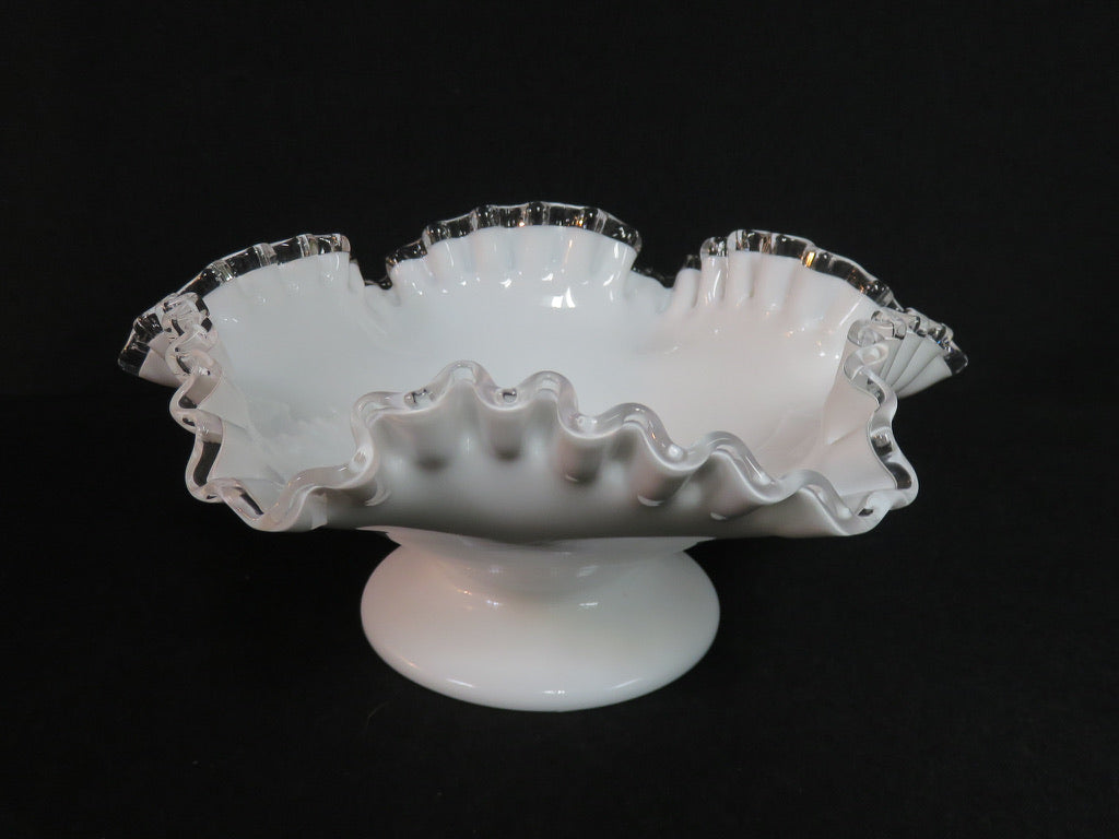 Fenton Silver Crest Candy Dish