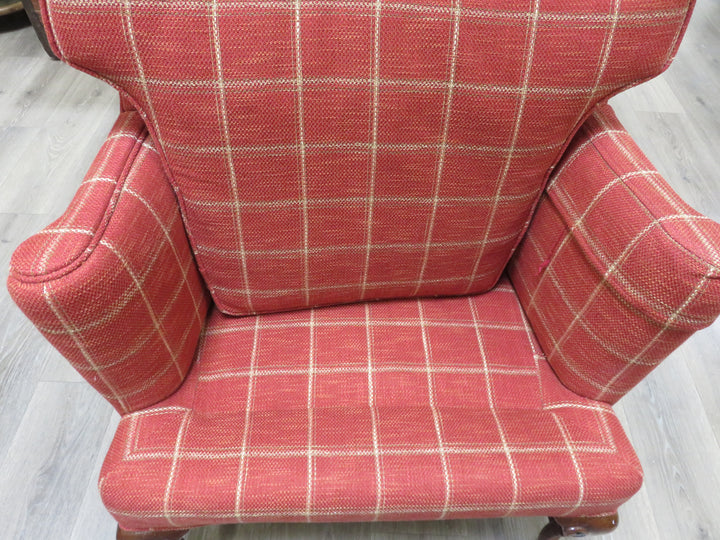 Upholstered Wingback Chair