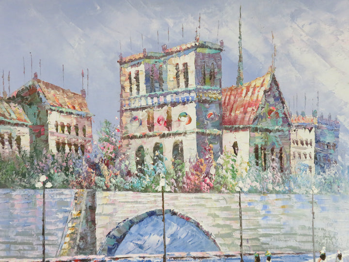 Impressionist Style Oil Painting on Canvas