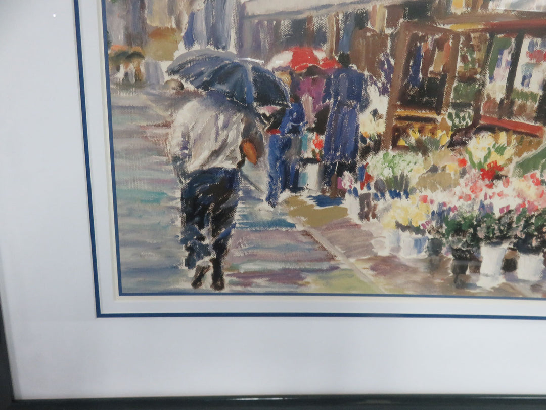 Parisian Street Scene Print