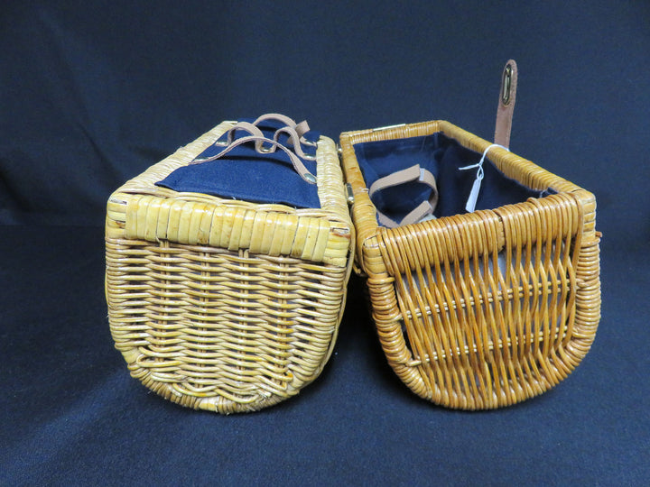 Vintage Wicker Wine Carrier