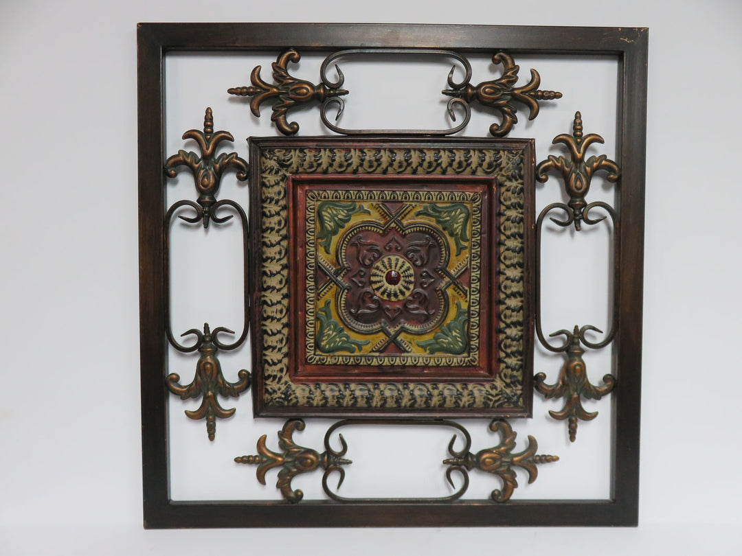 Spanish Revival Style Wall Plaque