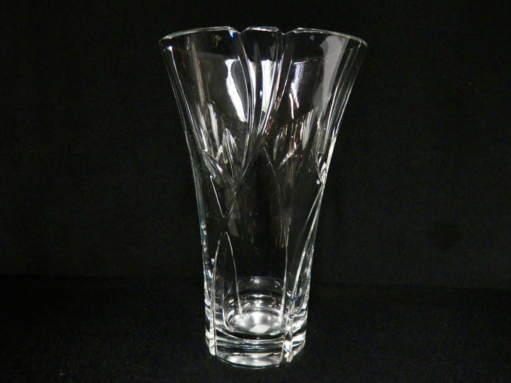 Flared Crystal Vase