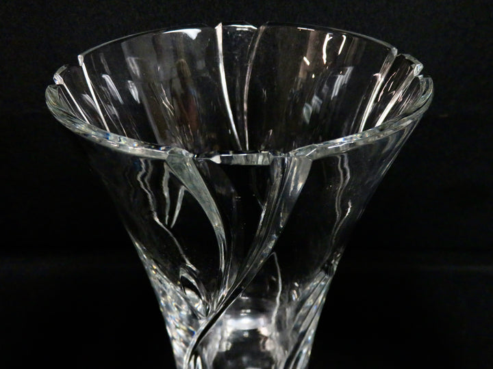 Flared Crystal Vase