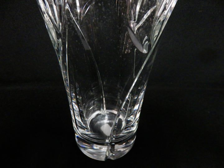 Flared Crystal Vase
