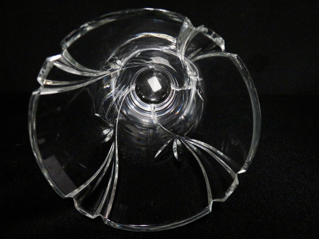 Flared Crystal Vase