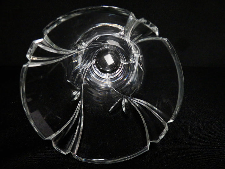 Flared Crystal Vase