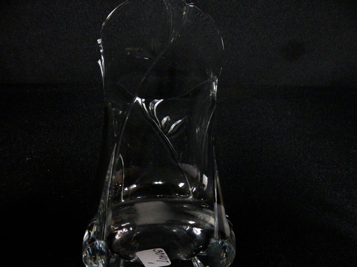 Flared Crystal Vase