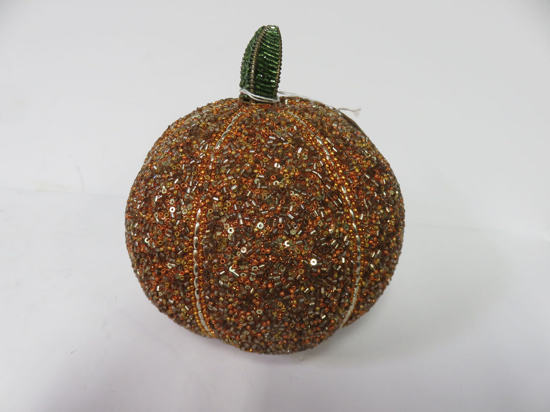 Decorative Beaded Pumpkin
