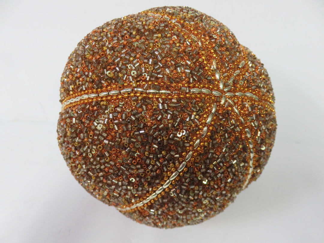 Decorative Beaded Pumpkin
