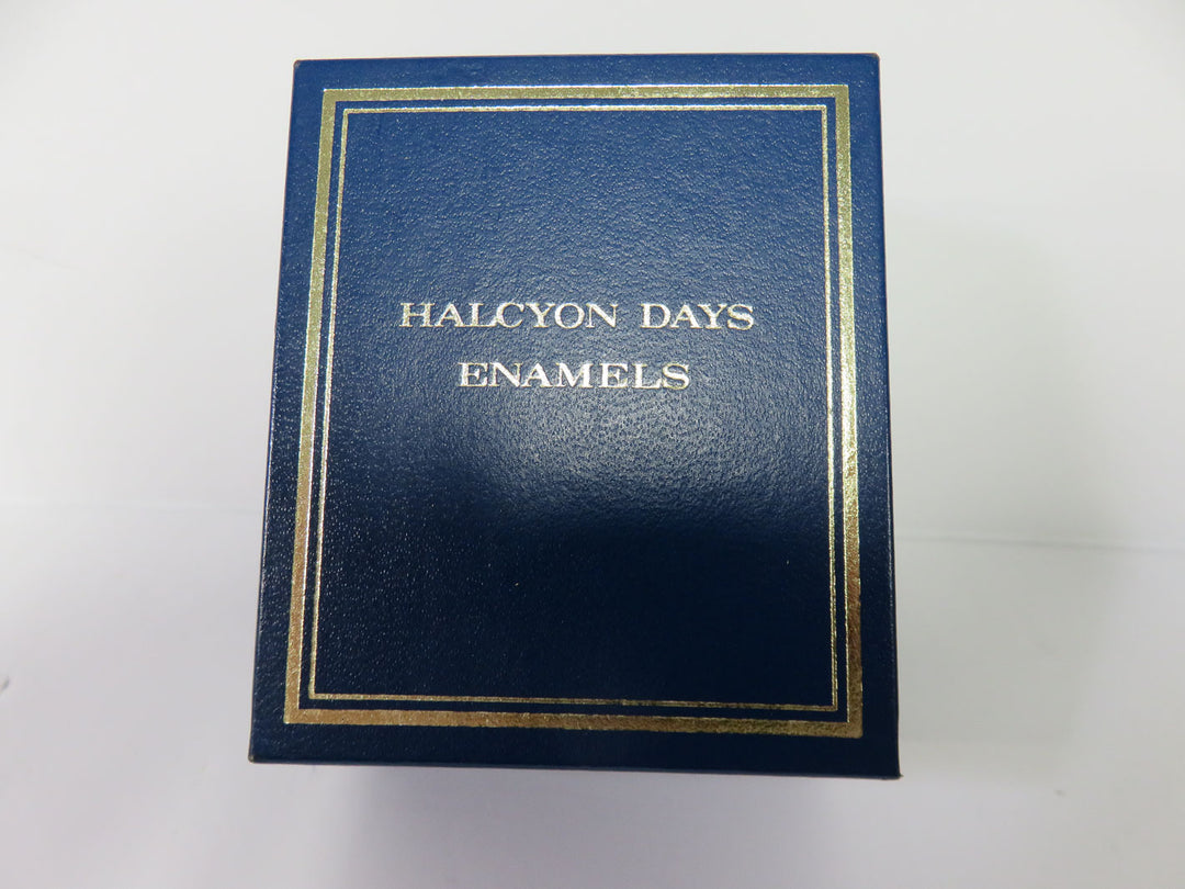 Halcyon Days Enamel Trinket Box