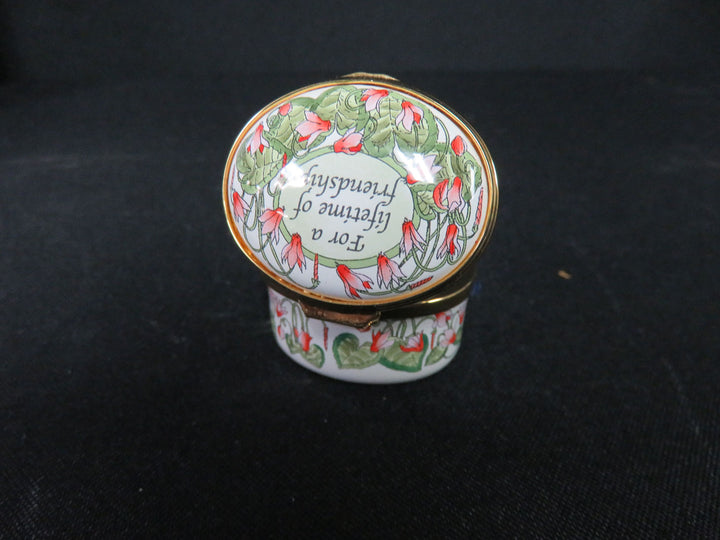 Halcyon Days Enamel Trinket Box
