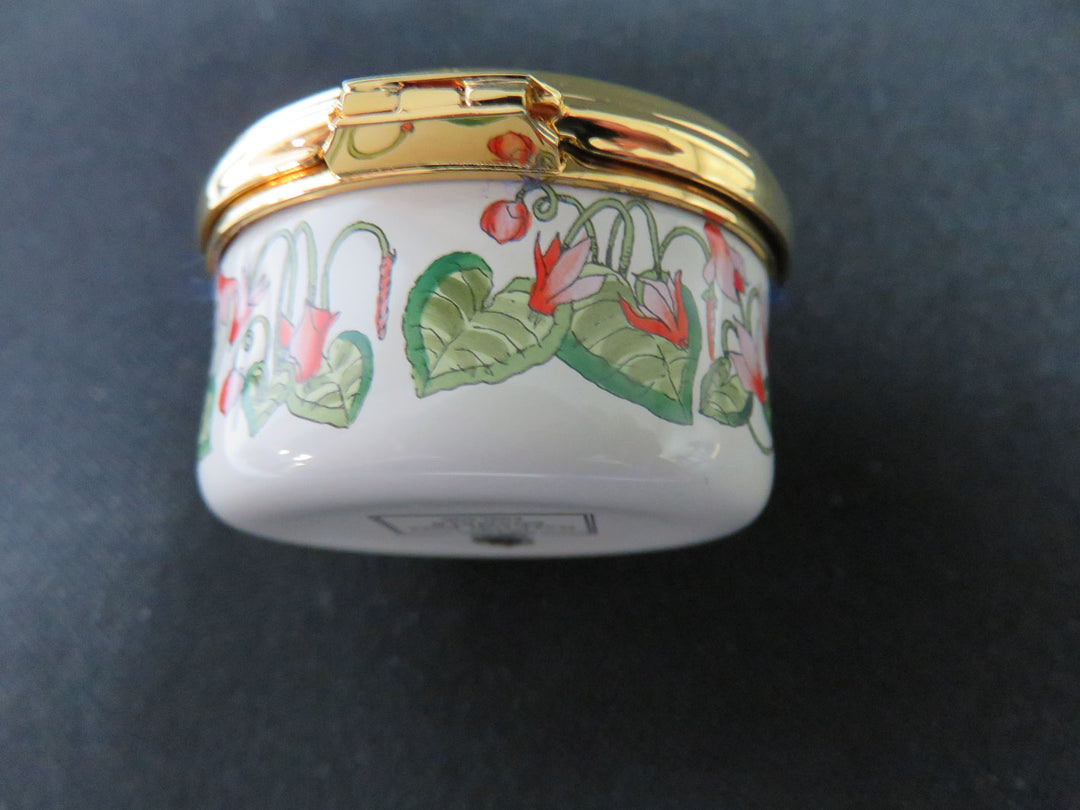 Halcyon Days Enamel Trinket Box