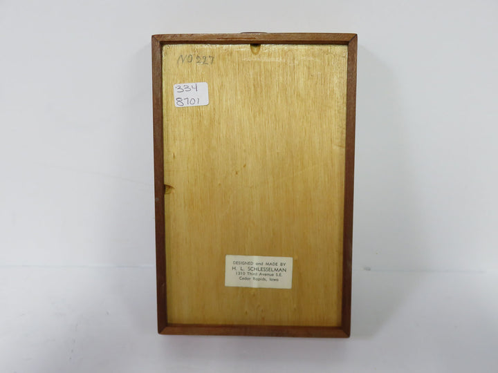 Hand Crafted Small Marquetry Tray