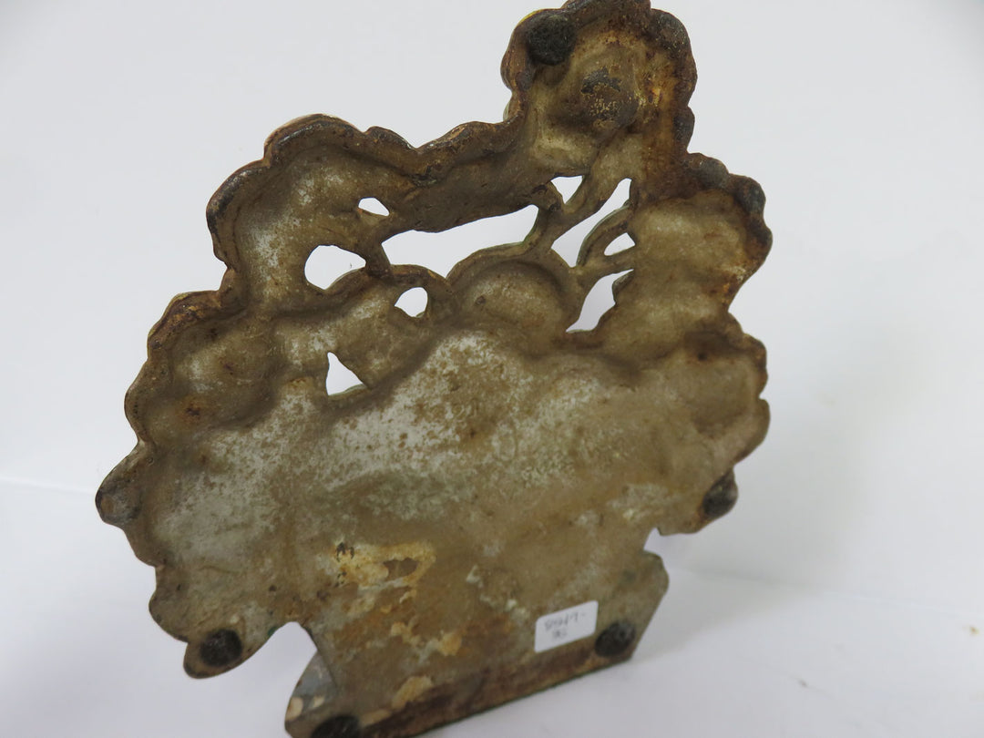 Antique Hubley Iron Door Stop