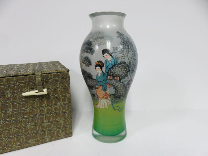 Asian Themed Vase