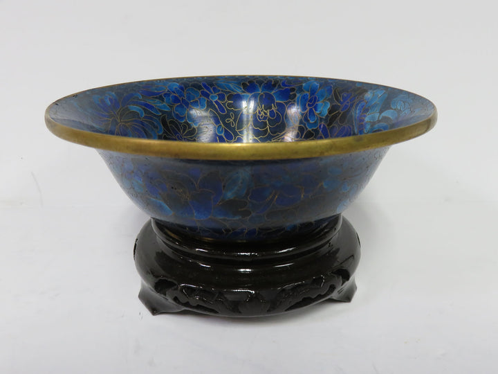 Cloisonne Bowl on Stand