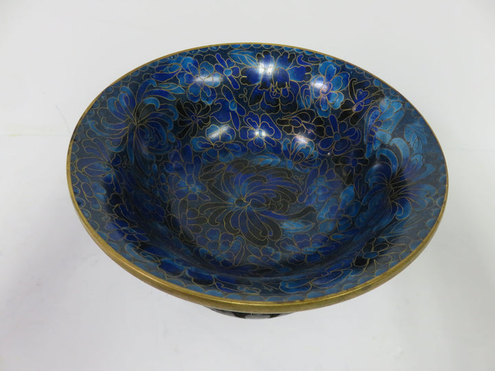 Cloisonne Bowl on Stand