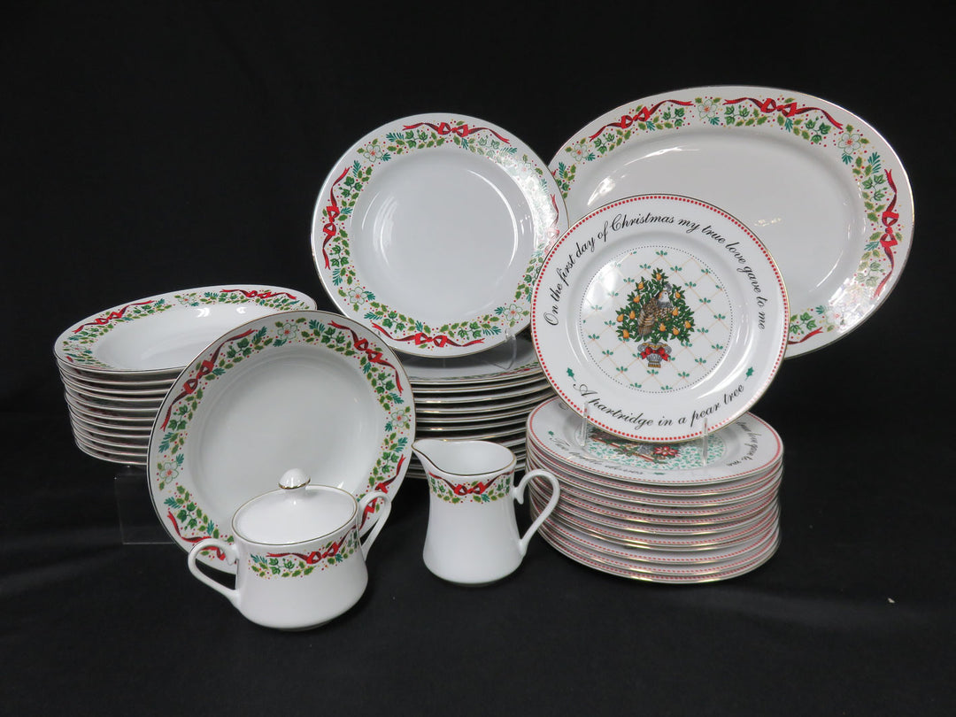 "Twelve Days of Christmas" Dish Set
