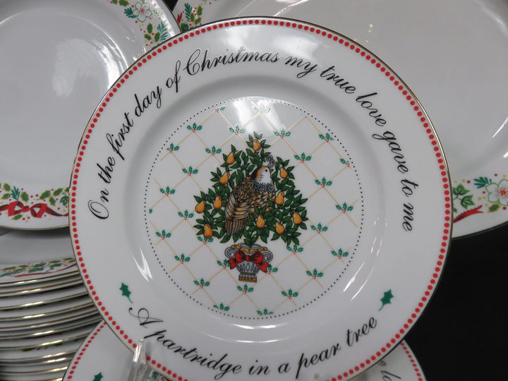 "Twelve Days of Christmas" Dish Set