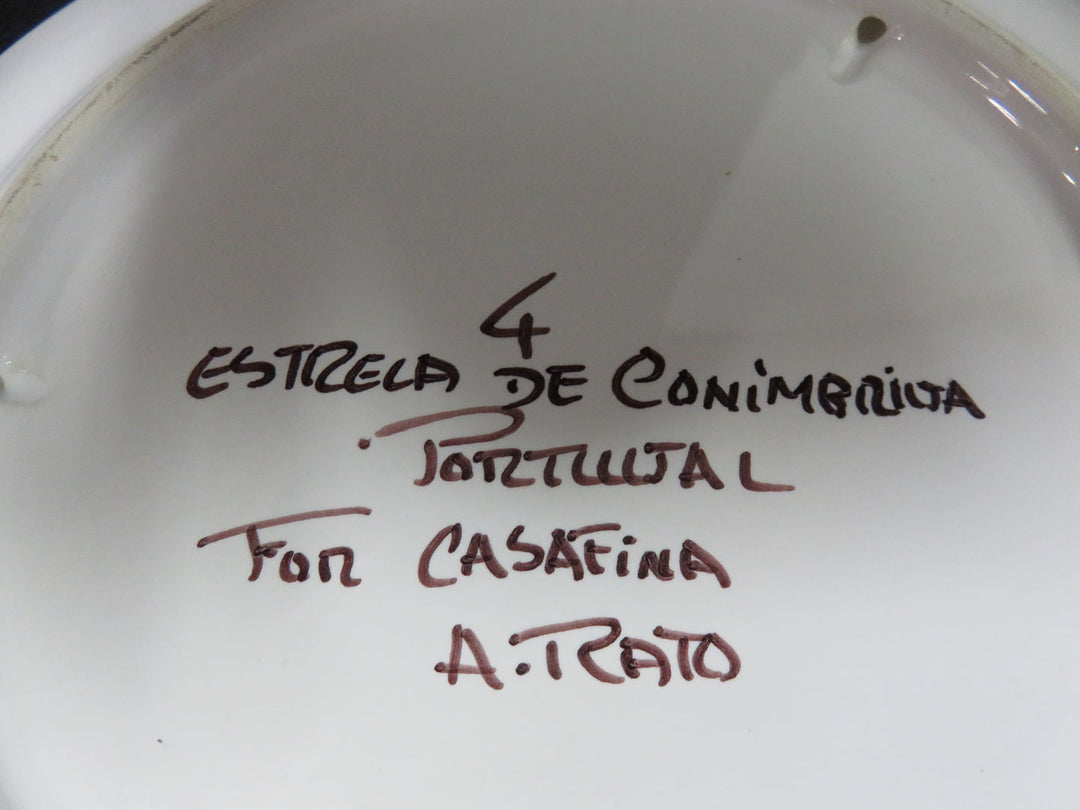 Hand Painted Salad Plates