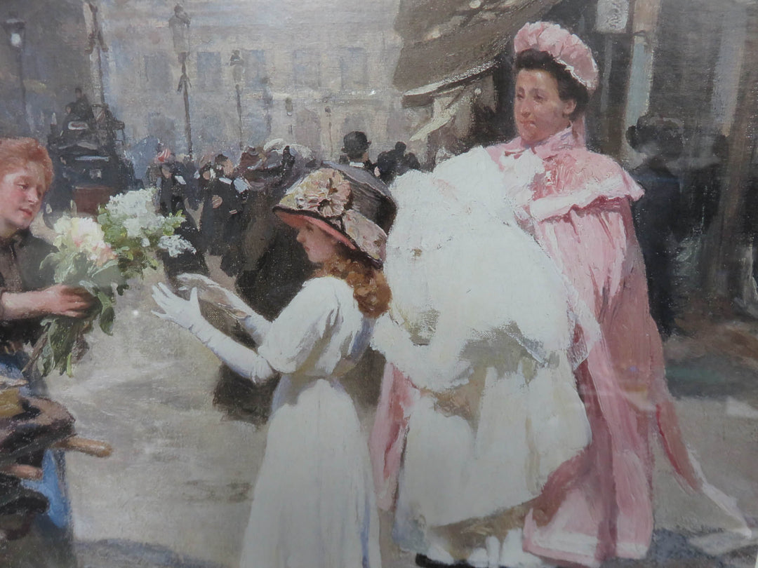 Parisian Street Scene Print
