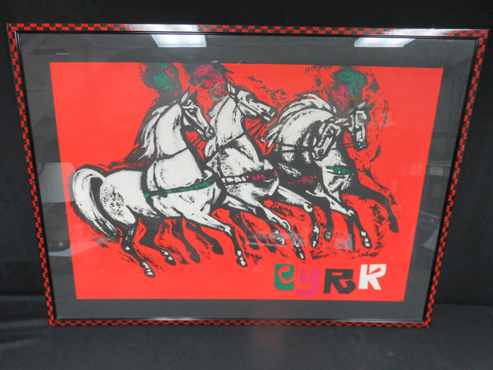 Cyrks Four Circus Horses Print