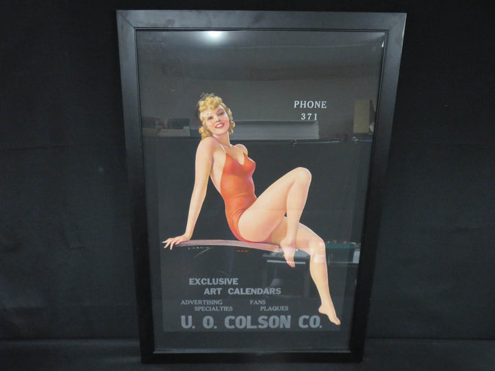 Pinup Girl Poster Print  by J. Erbit