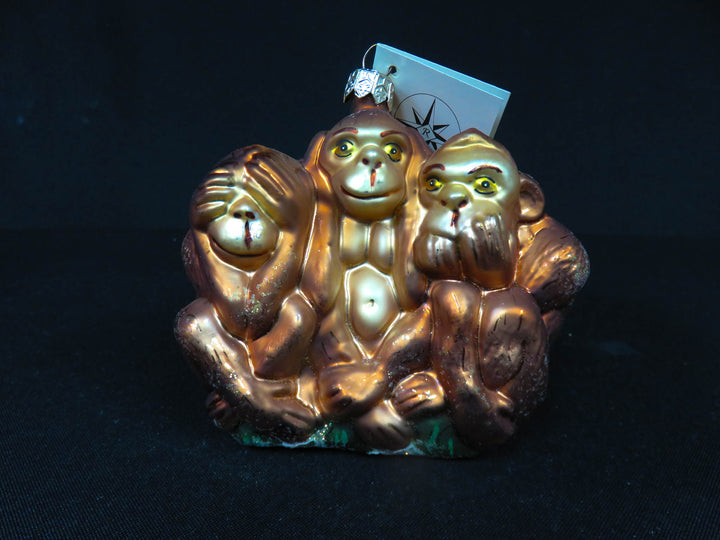 Christopher Radko Monkey Ornament
