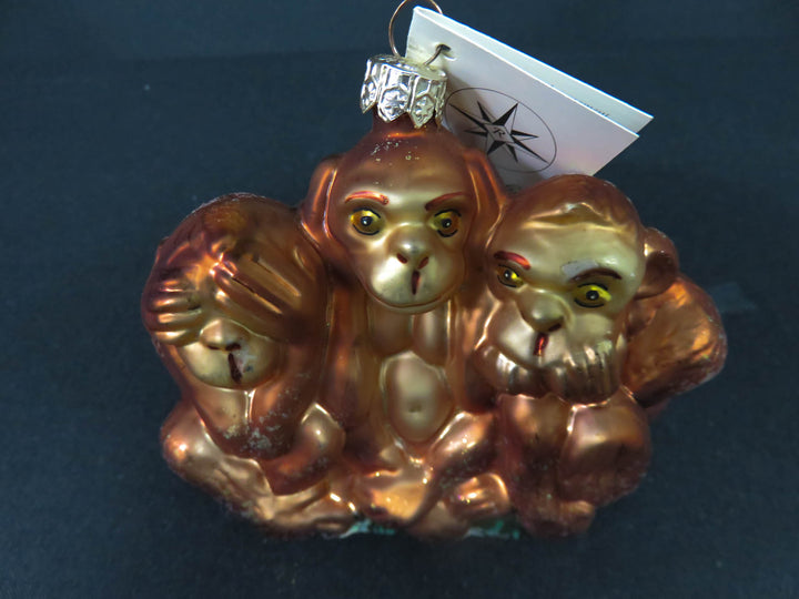 Christopher Radko Monkey Ornament