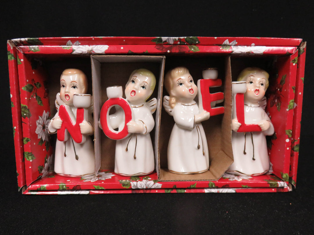 NOEL Candle Holders
