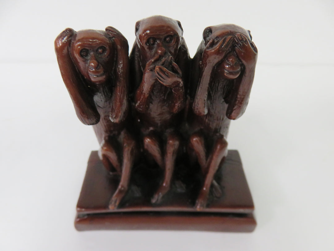 Three Wise Monkeys Figurine