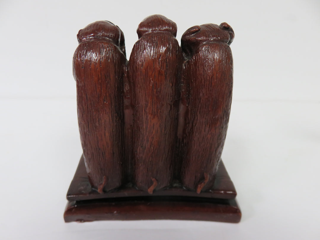 Three Wise Monkeys Figurine