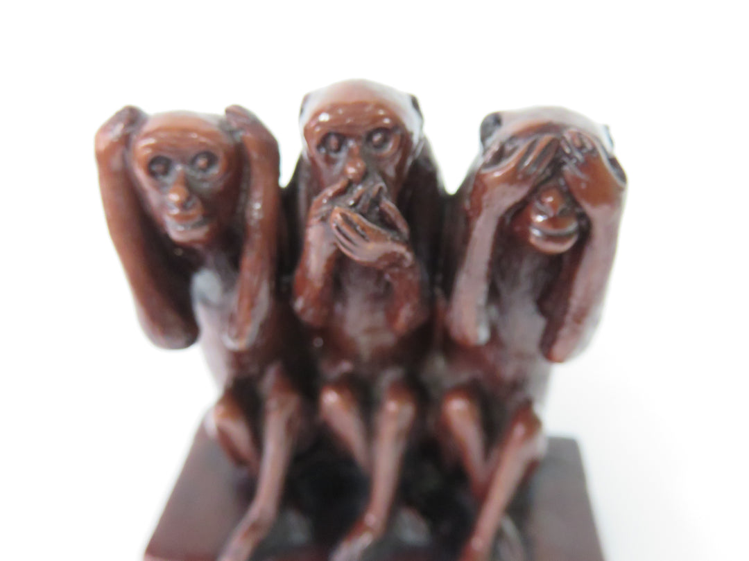 Three Wise Monkeys Figurine