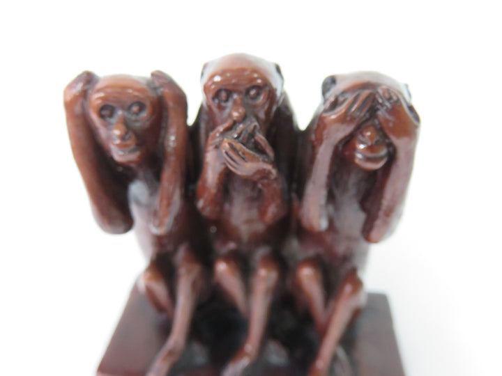 Three Wise Monkeys Figurine