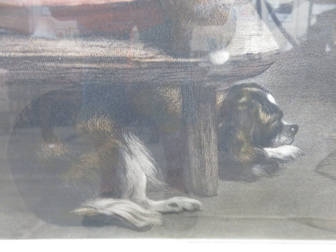 "Children and Rabbits" Print