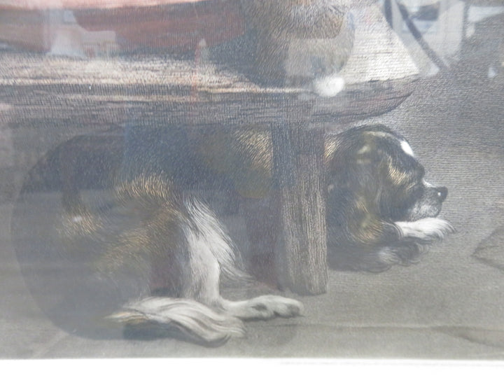 "Children and Rabbits" Print